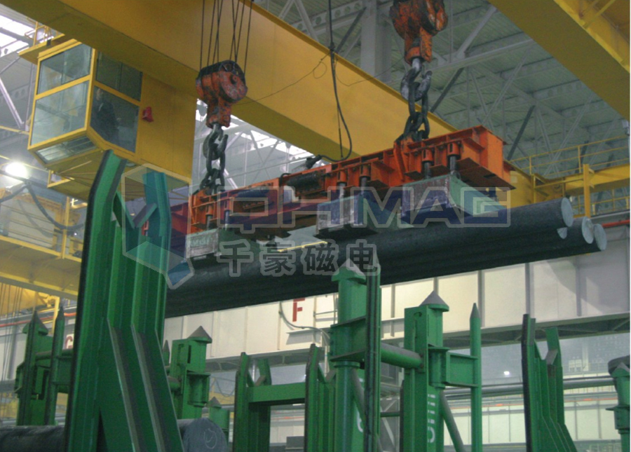 吸吊棒材起重電磁鐵(MW18、MW38系列) 吸吊棒材起重電磁鐵(MW18、MW38系列)