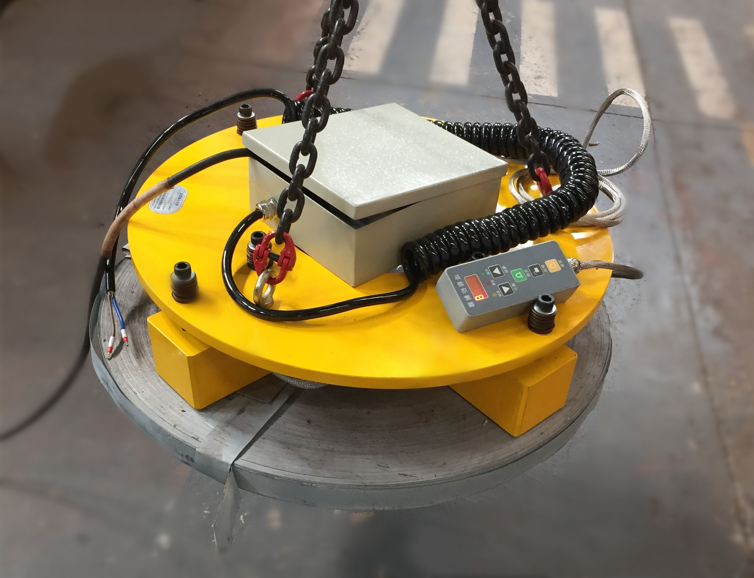 電永磁起重吊具,搬運小型帶卷用電永磁起重器 電永磁起重吊具,搬運小型帶卷用電永磁起重器