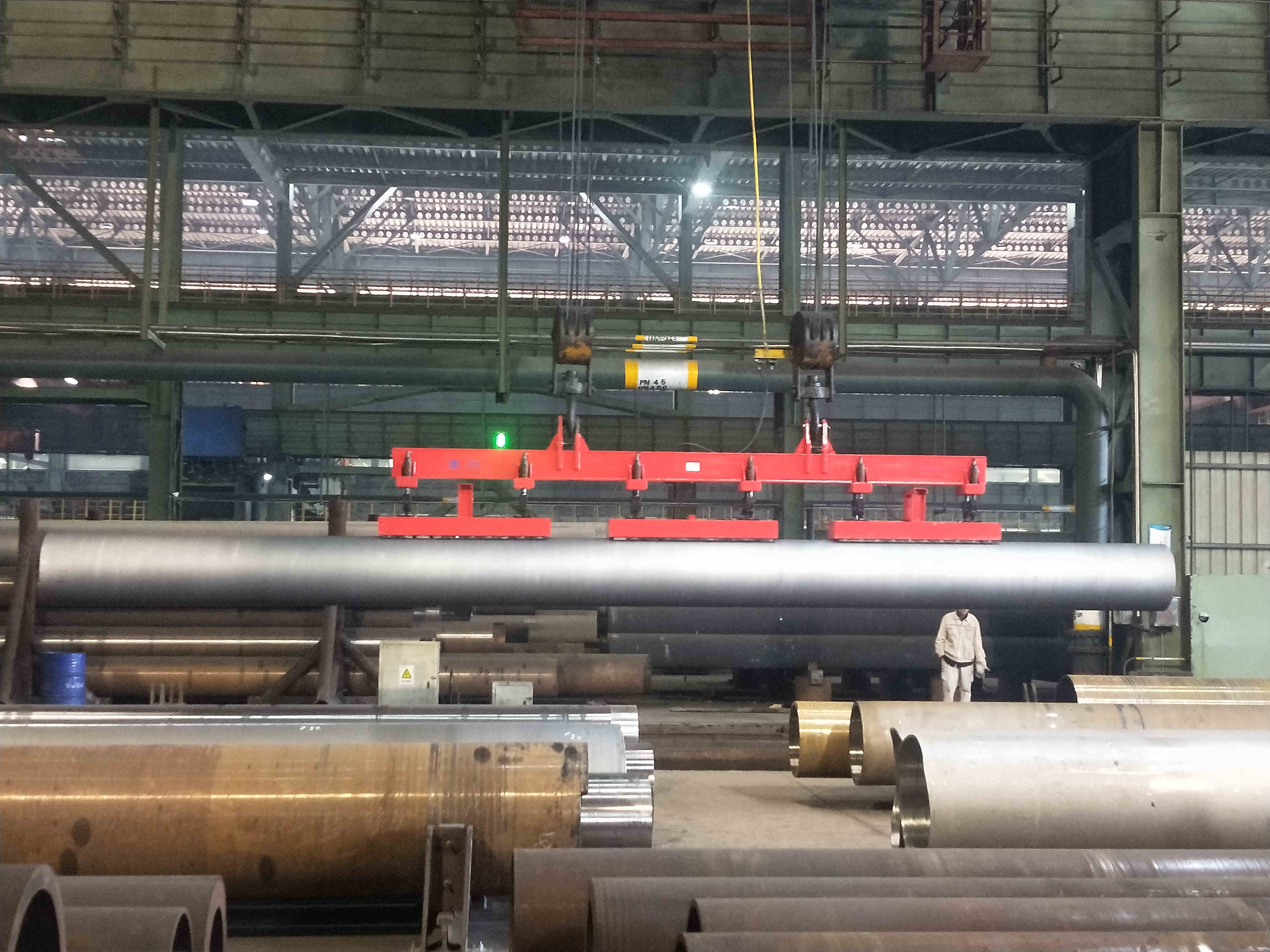 超長鋼管電永磁吊具,千豪品牌