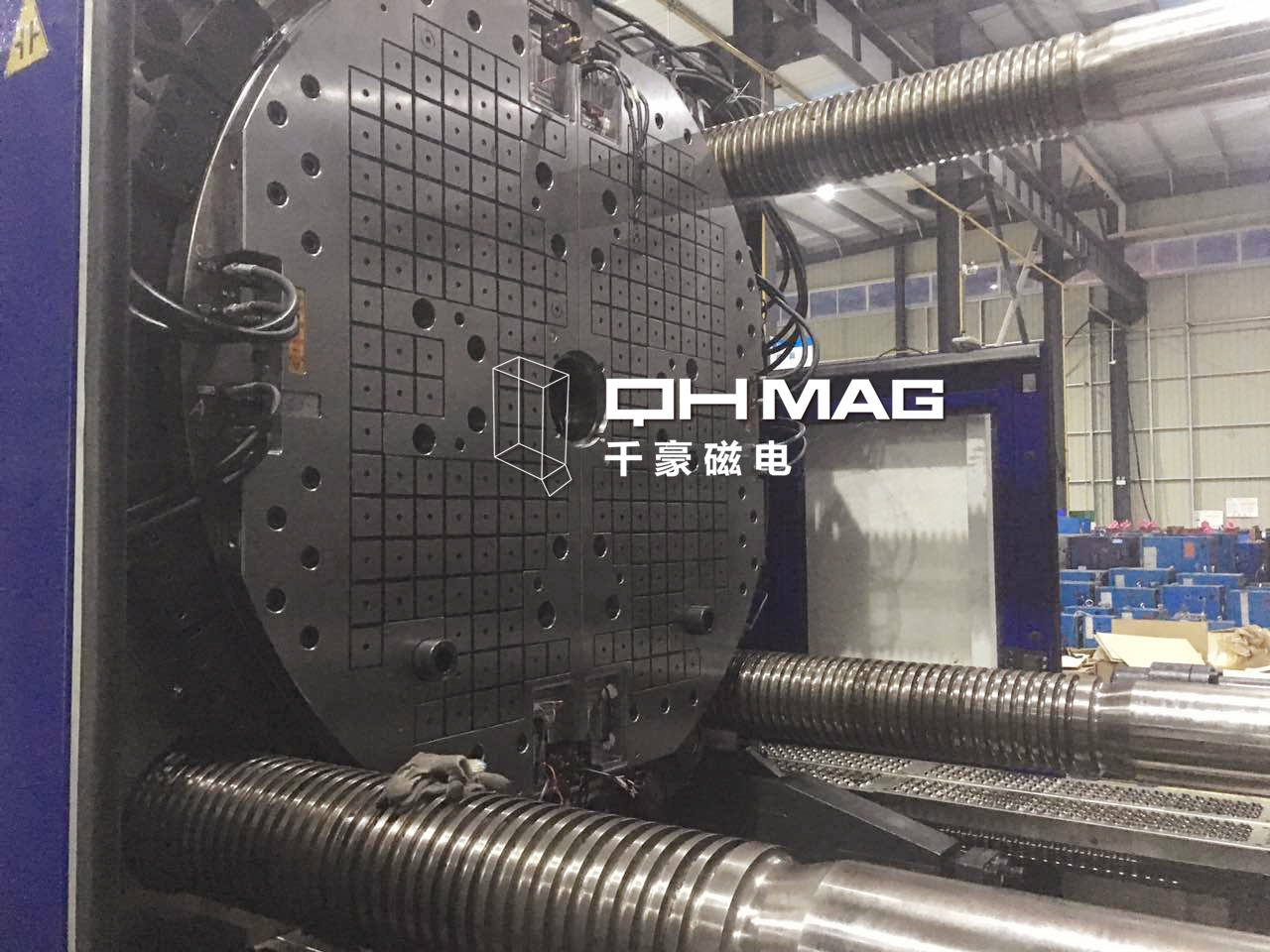 千豪注塑機快速換模系統磁力模板