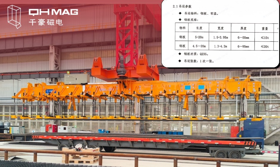 千豪起重電永磁鐵,電永磁吊具,吊鋼板專(zhuān)用夾具